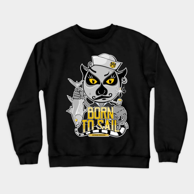 mr.Lenny Loves the Sea / original Crewneck Sweatshirt by mr.Lenny Loves ...